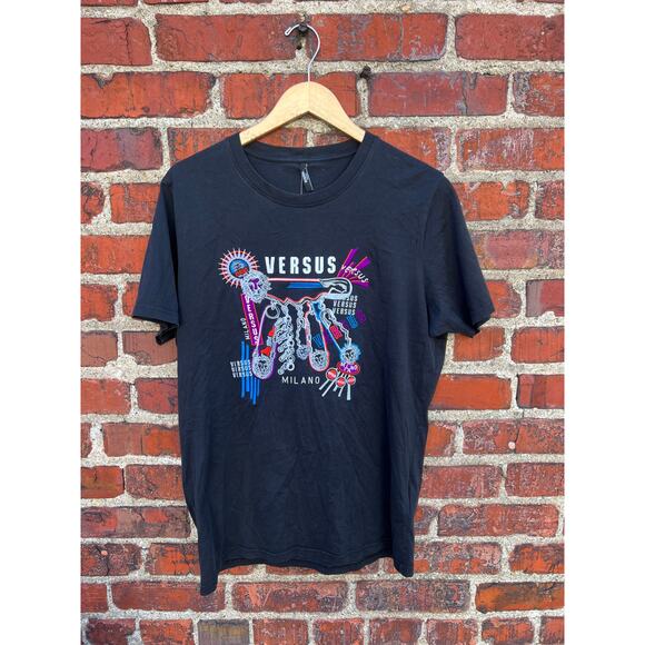 Versus Versace Embroidered Tee Size Large - Picture 1 of 9